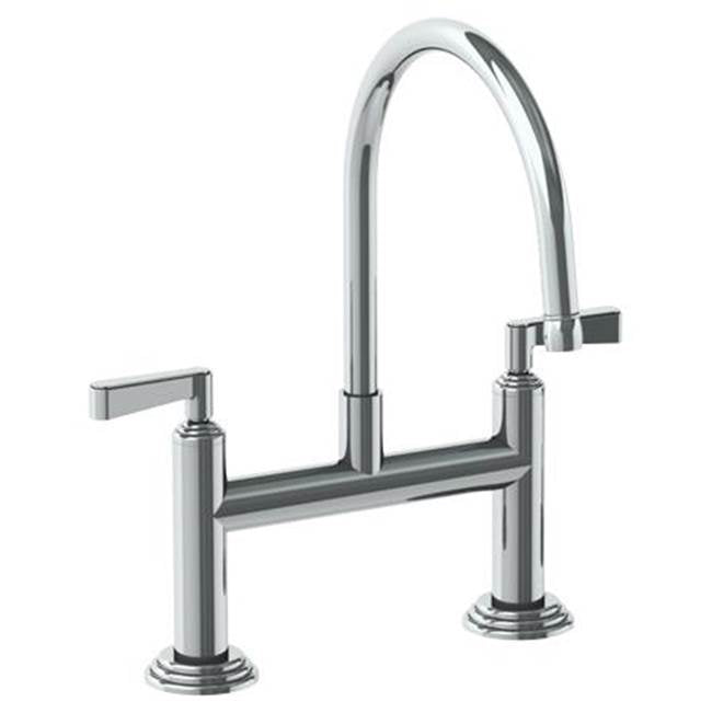 Watermark - Deck Mounted Bridge Kitchen Faucet - Vintage Copper