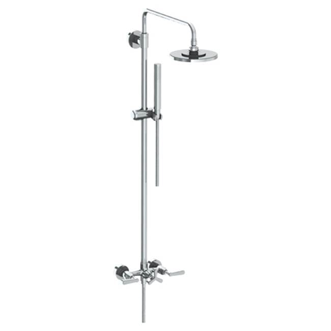 Watermark - Wall Mounted Exposed Shower with Hand Shower - Vintage Copper