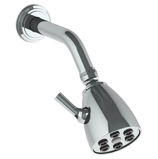 Watermark - Wall Mounted Showerhead, 2-3/4'' dia with 6-1/4'' Arm and Flange - Vintage Copper