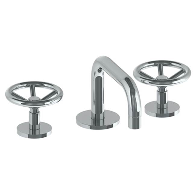 Watermark - Deck Mounted 3 Hole Lavatory Set - Vintage Brass