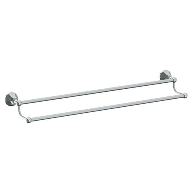 Watermark - Wall Mounted Double Towel Bar, 18'' - Vintage Copper