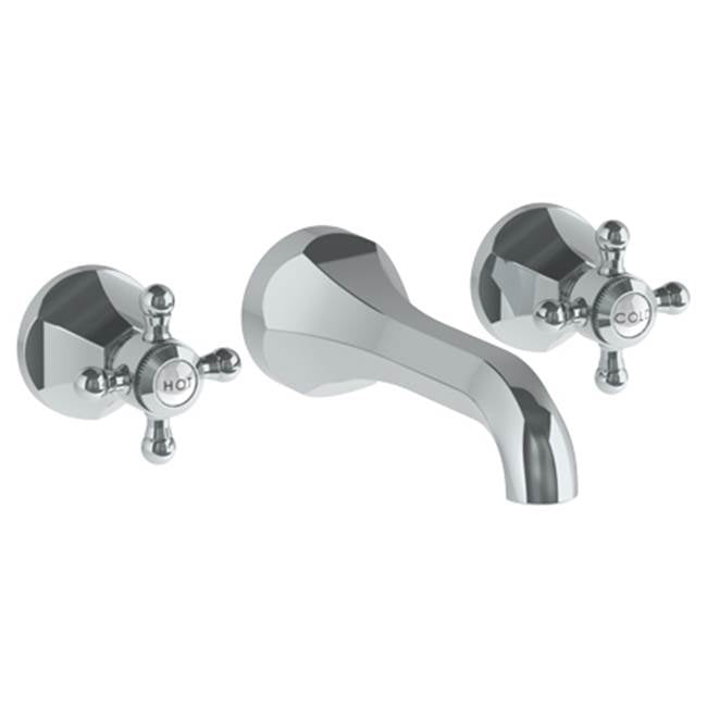 Watermark - Wall Mounted 3 Hole Bath Set - Vintage Copper