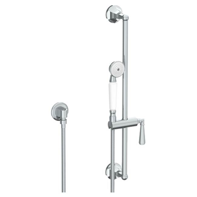 Watermark - Positioning Bar Shower Kit with Hand Shower and 69'' Hose - Vintage Copper