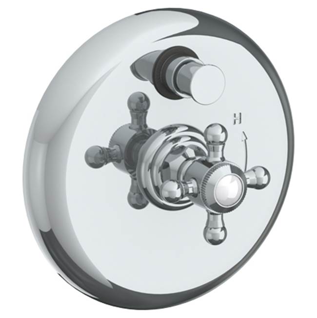 Watermark - Wall Mounted Pressure Balance Shower Trim with Diverter, 7 1/2'' - Vintage Copper