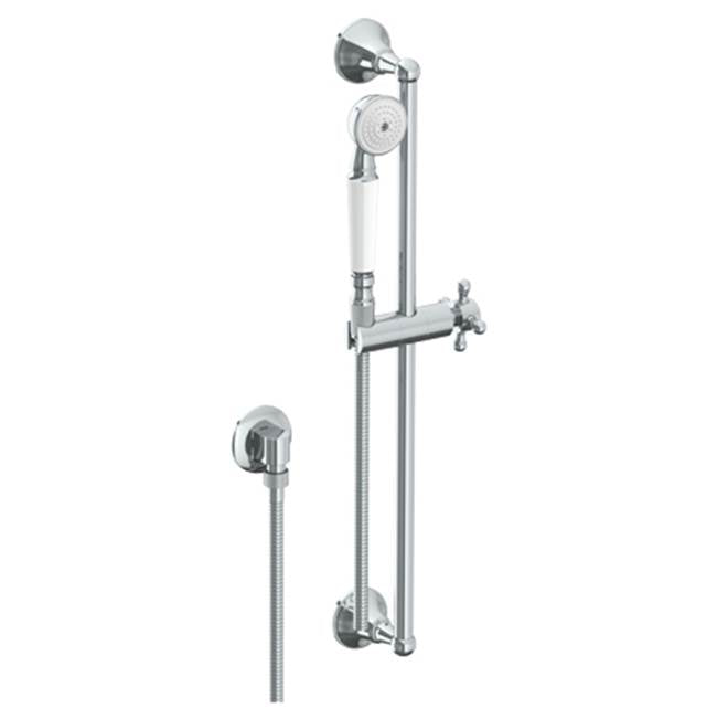 Watermark - Positioning Bar Shower Kit with Hand Shower and 69'' Hose - Vintage Copper