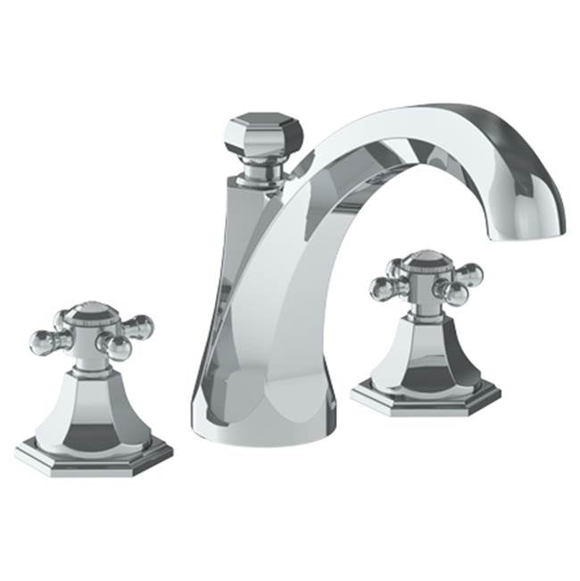 Watermark - Deck Mounted 3 Hole Extended Bath Set - Vintage Copper