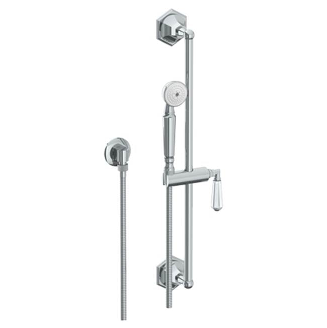 Watermark - Positioning Bar Shower Kit with Hand Shower and 69'' Hose - Vintage Copper