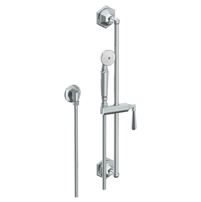 Watermark - Positioning Bar Shower Kit with Hand Shower and 69'' Hose - Vintage Copper