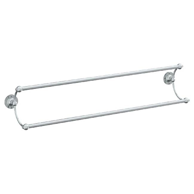 Watermark - Wall Mounted Double Towel Bar, 18'' - Vintage Copper