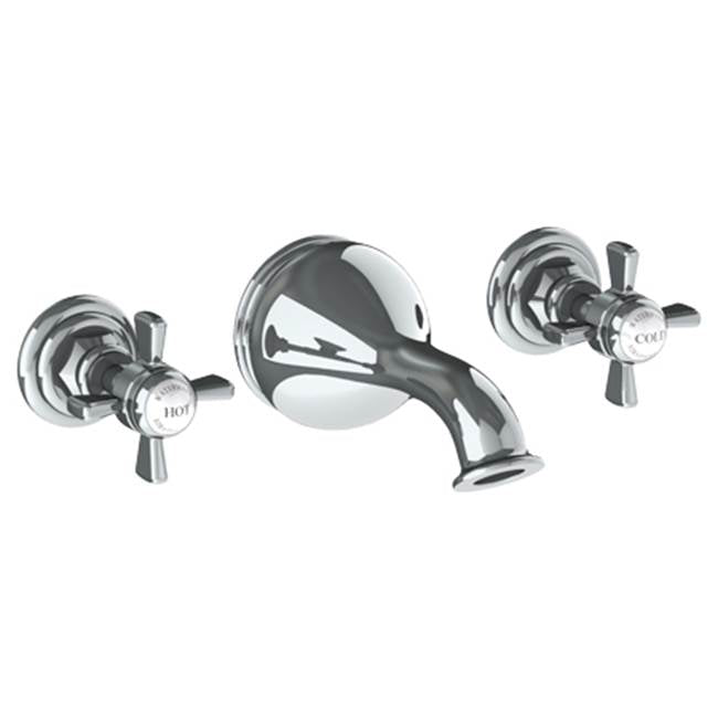 Watermark - Wall Mounted 3 Hole Bath Set - Vintage Copper