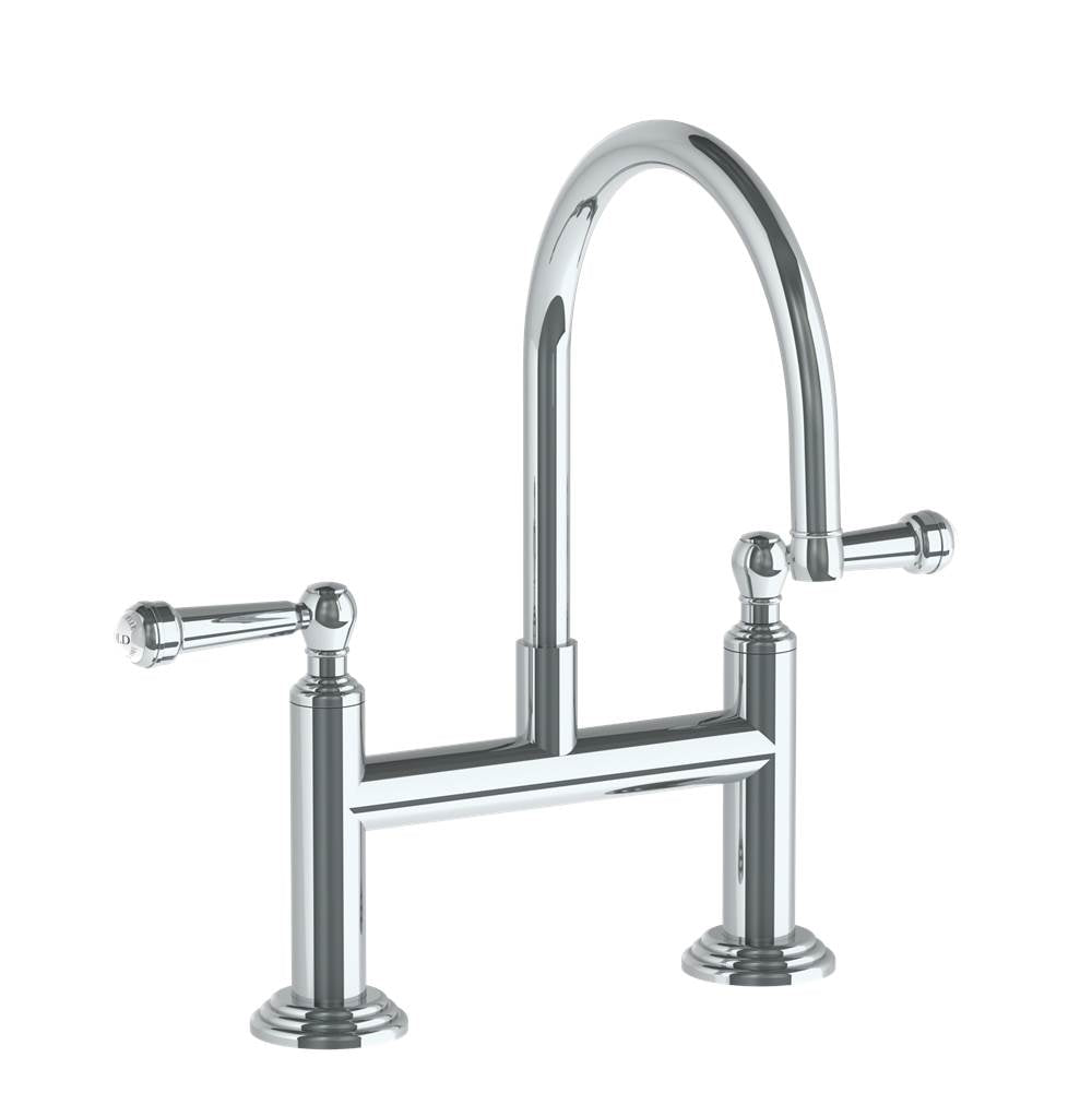 Watermark - Deck Mounted Bridge Kitchen Faucet - Vintage Copper