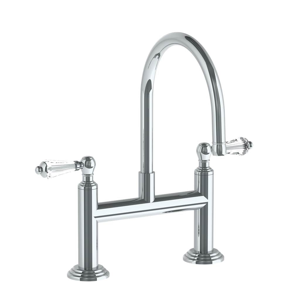 Watermark - Deck Mounted Bridge Kitchen Faucet - Vintage Copper