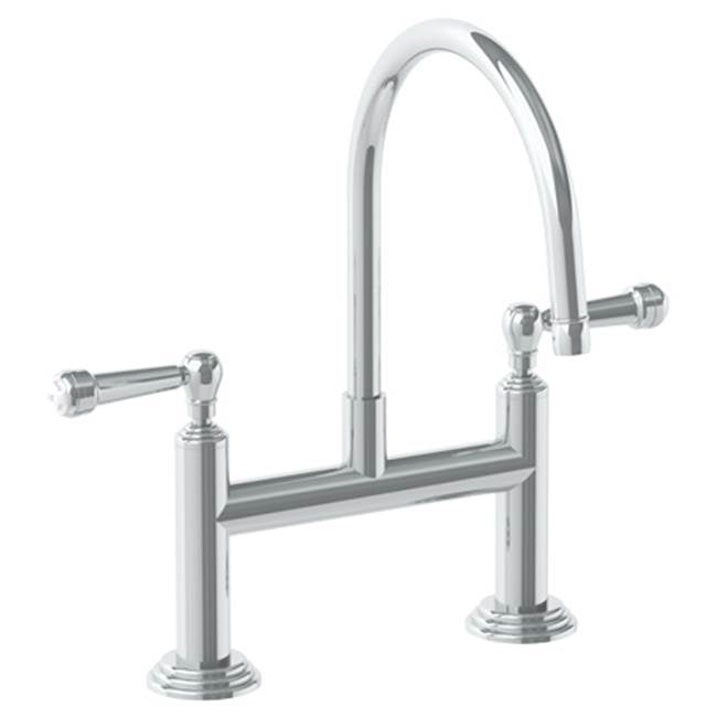 Watermark - Deck Mounted Bridge Kitchen Faucet - Vintage Copper