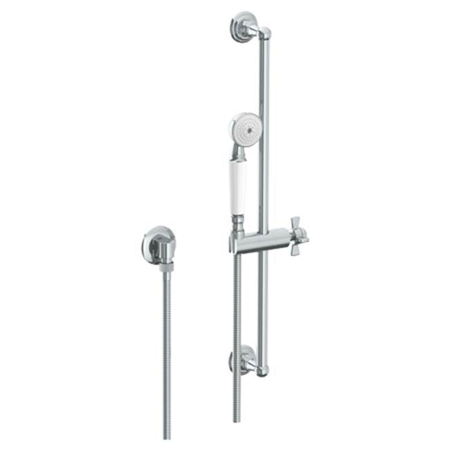 Watermark - Positioning Bar Shower Kit with Hand Shower and 69'' Hose - Vintage Copper