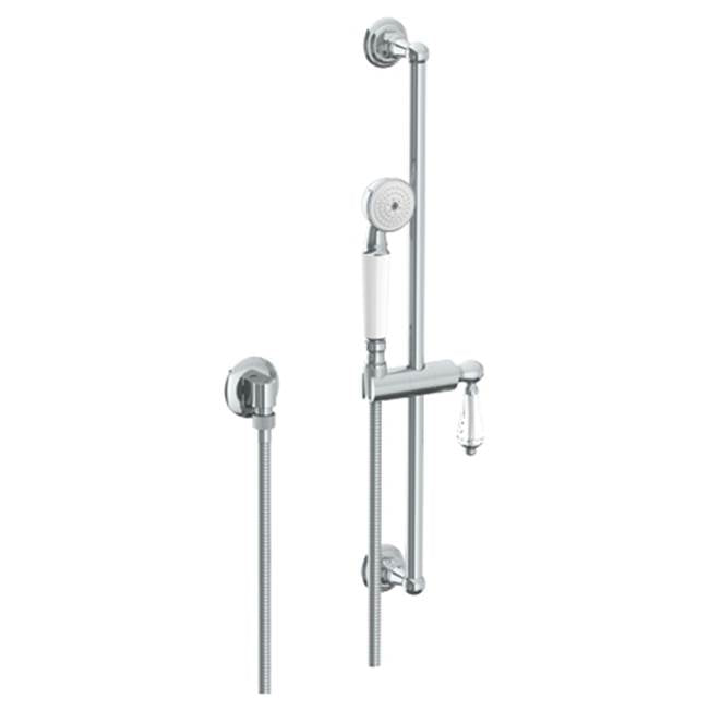 Watermark - Positioning Bar Shower Kit with Hand Shower and 69'' Hose - Vintage Copper