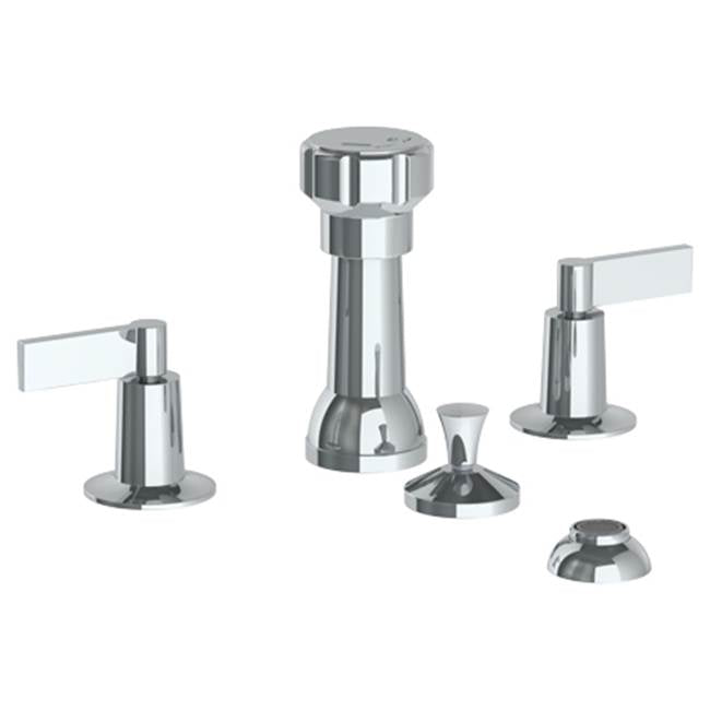 Watermark - Deck Mounted 4-Hole Bidet - Vintage Copper