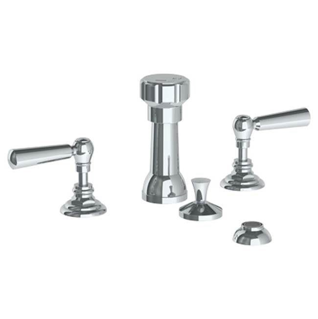 Watermark - Deck Mounted 4-Hole Bidet - Vintage Copper