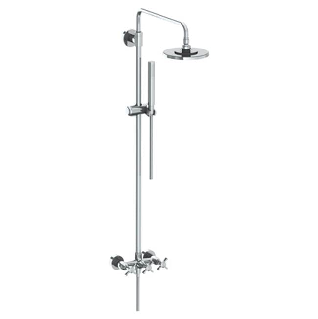 Watermark - Wall Mounted Exposed Shower with Hand Shower - Vintage Copper