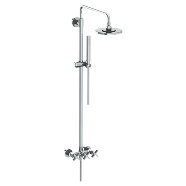 Watermark - Wall Mounted Exposed Shower with Hand Shower - Vintage Copper
