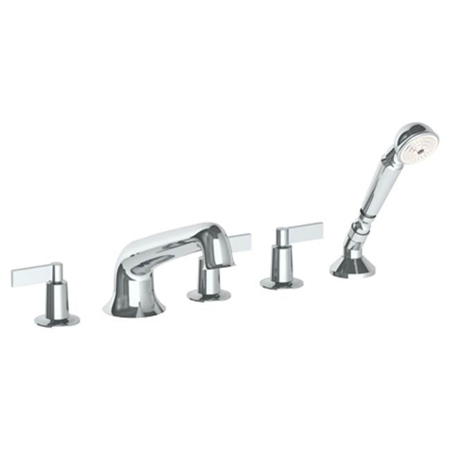 Watermark - Deck Mounted 5 Hole Bath Set - Vintage Copper