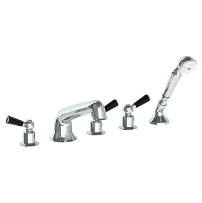Watermark - Deck Mounted 5 Hole Bath Set - Vintage Copper