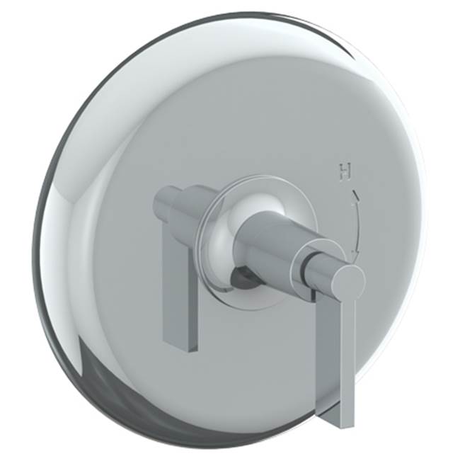 Watermark - Wall Mounted Pressure Balance Shower Trim, 7'' dia. - Vintage Copper