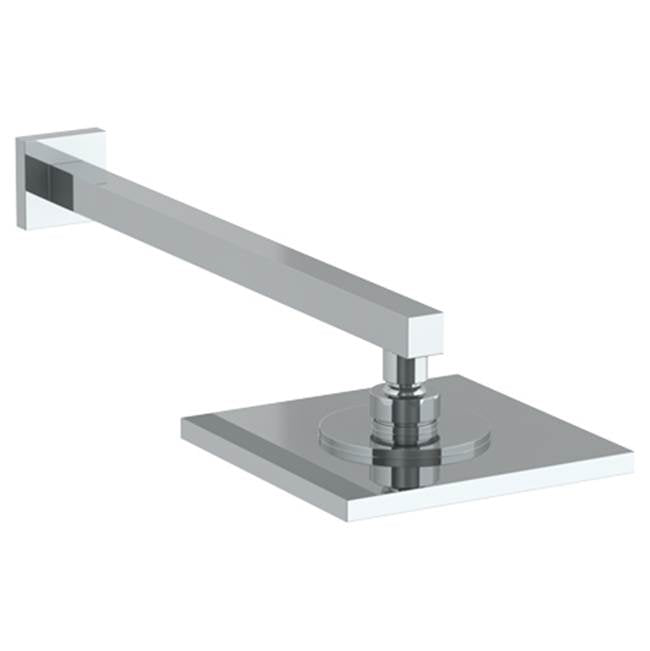 Watermark - Wall Mounted Showerhead, 7-7/8'' sq with 14-3/4'' Arm and Flange - Vintage Copper