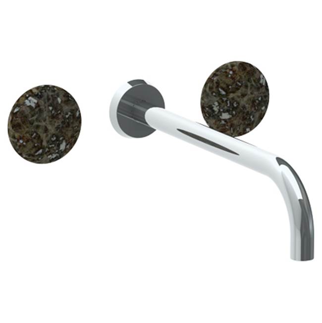 Watermark - Wall Mounted 3 Hole Lavatory Set with 11 7/8'' spout - Vintage Copper
