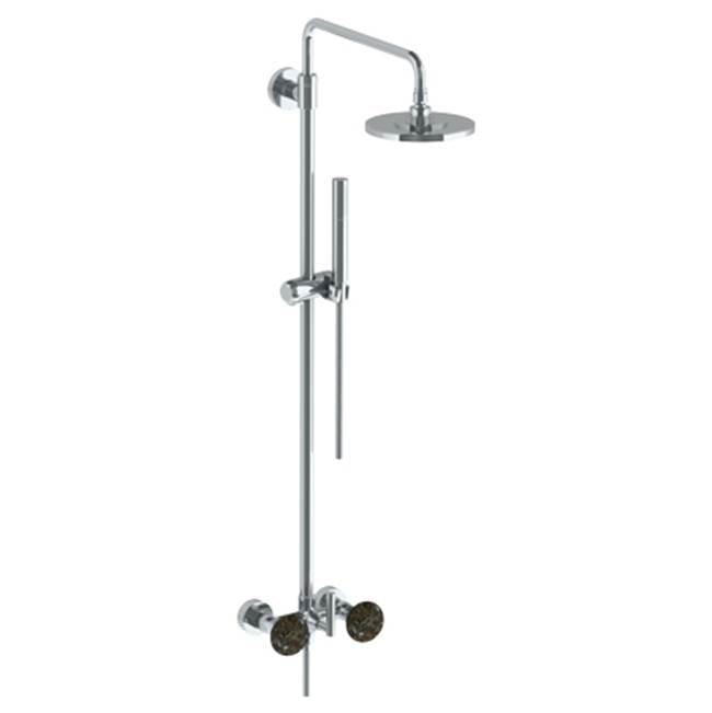 Watermark - Wall Mounted Exposed Shower with Hand Shower - Vintage Copper