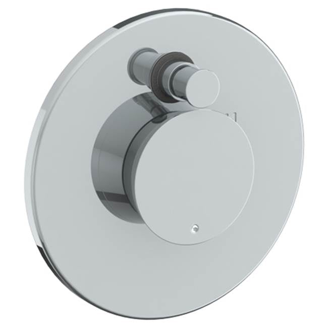 Watermark - Wall Mounted Pressure Balance Shower Trim with Diverter, 7'' dia. - Vintage Copper