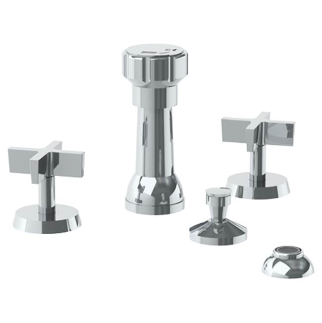 Watermark - Deck Mounted 4-Hole Bidet - Vintage Copper