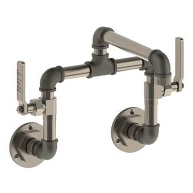 Watermark - Wall Mounted Bridge Kitchen Faucet - Vintage Copper