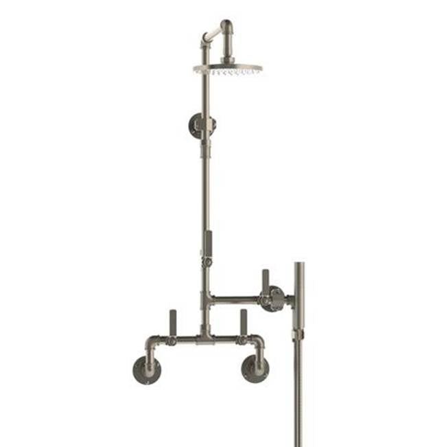 Watermark - Wall Mounted Exposed Shower With Hand Shower Set - Vintage Copper