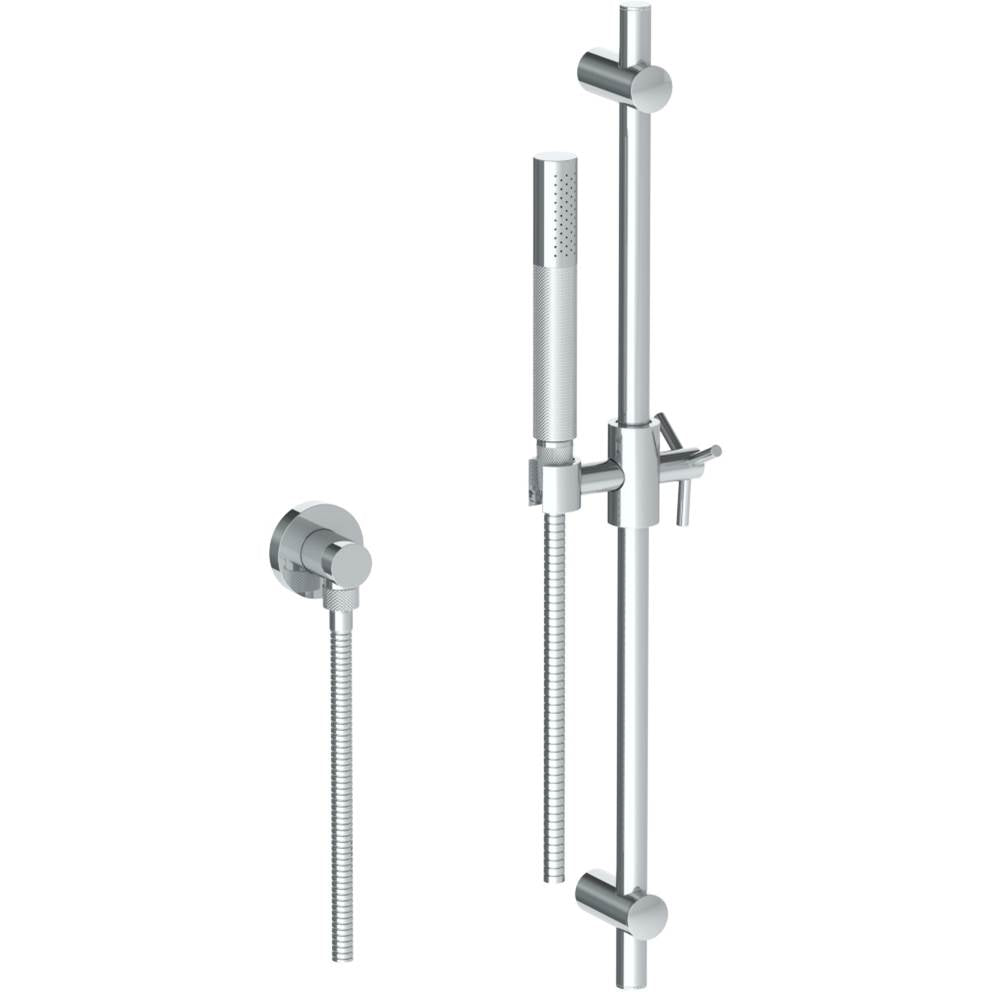 Watermark - Positioning Bar Shower kit with Slim Hand Shower and 69'' Hose - Vintage Copper
