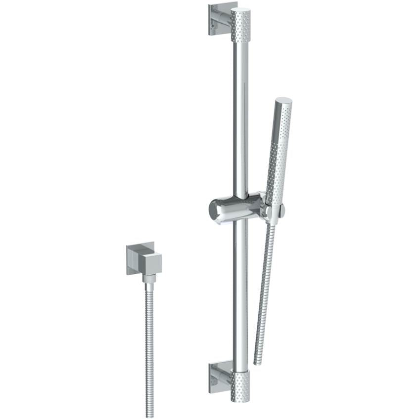 Watermark - Positioning Bar Shower kit with Slim Hand Shower and 69'' Hose - Vintage Copper