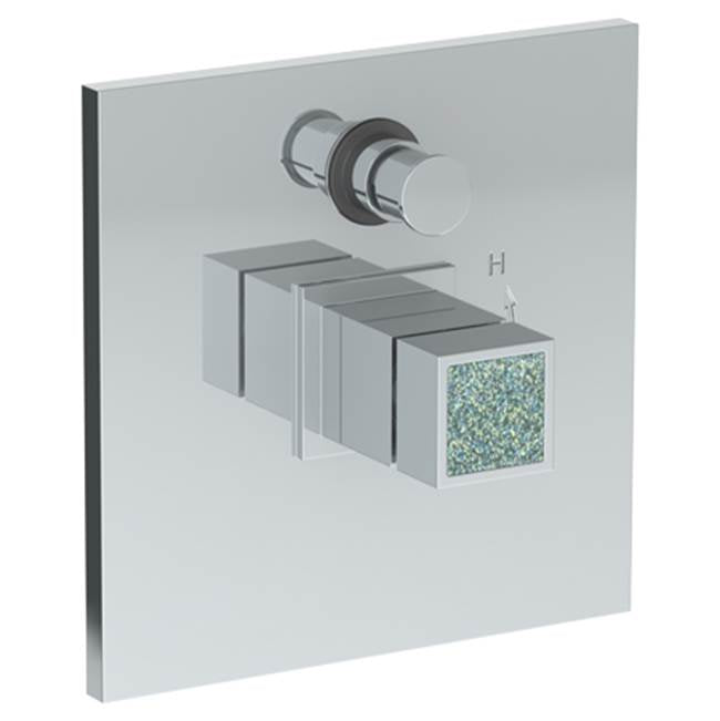 Watermark - Wall Mounted Pressure Balance Shower Trim with Diverter, 7 1/2'' - Vintage Copper