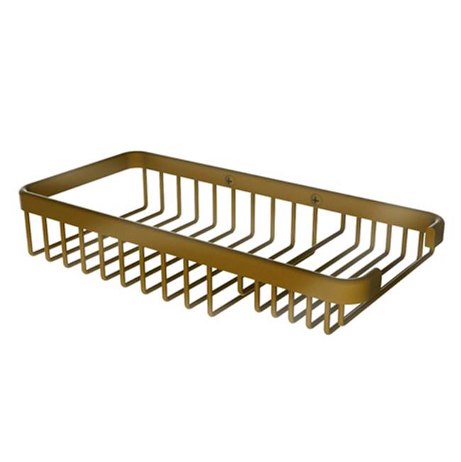 Watermark - 10'' Sponge and Soap Basket - Vintage Copper