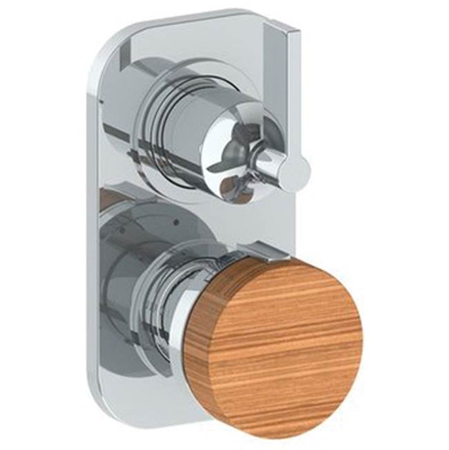 Watermark - Wall Mounted Thermostatic Shower Trim With Built-In Control, 3 1/2'' X 6 1/4''. Must Specify E1 Or E2 Trim. - Vintage Copper