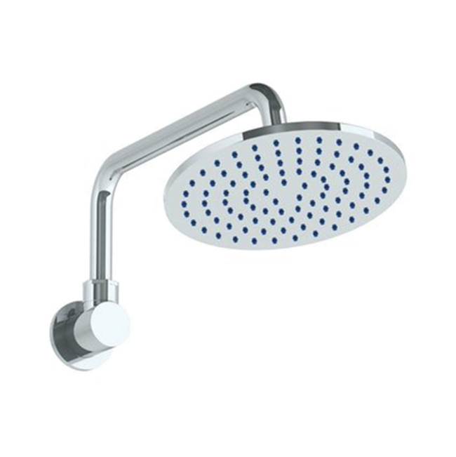 Watermark - Wall Mounted Showerhead, 8'' dia with 13-5/8'' Arm and Flange - Vintage Copper