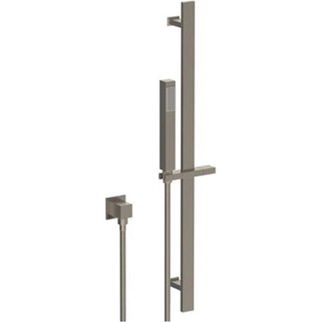 Watermark - Positioning Bar Shower Kit with Slim Hand Shower and 69'' Hose - Vintage Copper