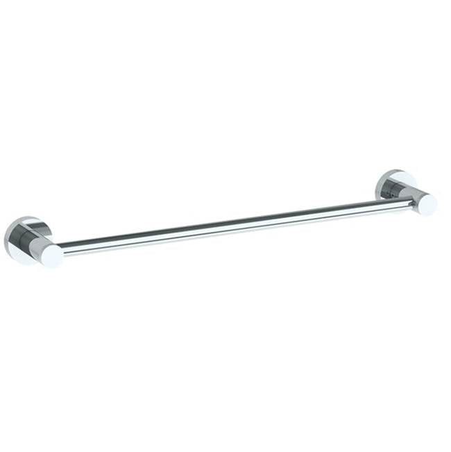 Watermark - Wall Mounted Knurled Towel Bar, 18'' - Vintage Copper