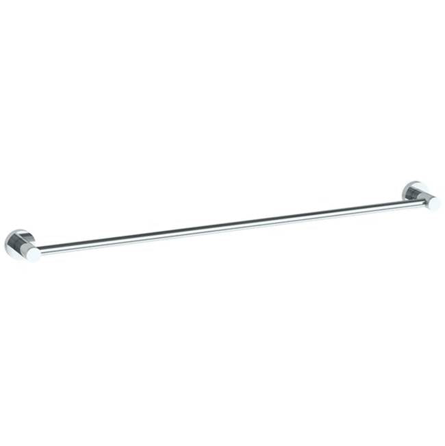 Watermark - Wall Mounted Knurled Towel Bar, 30'' - Vintage Copper