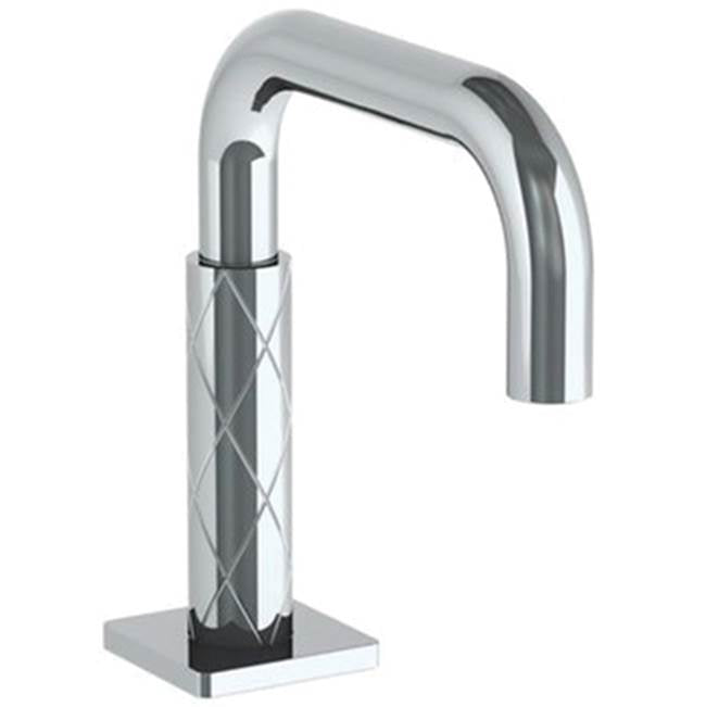 Watermark - Lily Automatic Deck Mounted Diamond Spout and Sensor (for premixed water only) - Vintage Copper