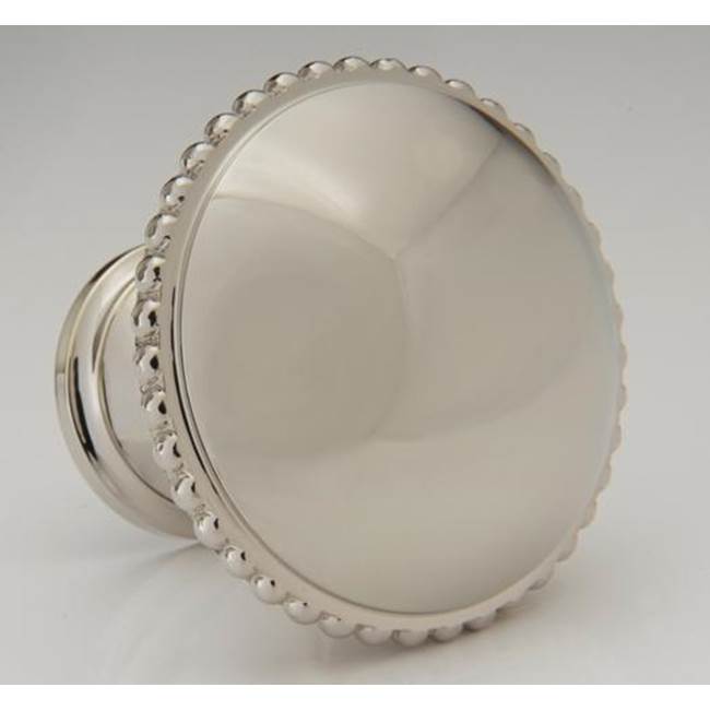 Water Street Brass - Port Royal 1-1/2'' Bead Knob - Hammered - Weathered Bronze - Weathered Bronze