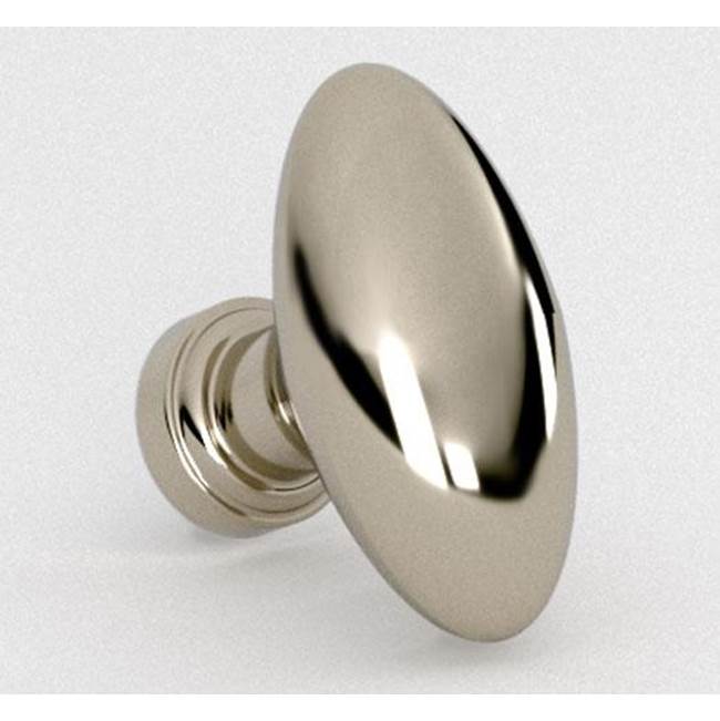 Water Street Brass - Hudson Oval Knob - Weathered Bronze - Weathered Bronze