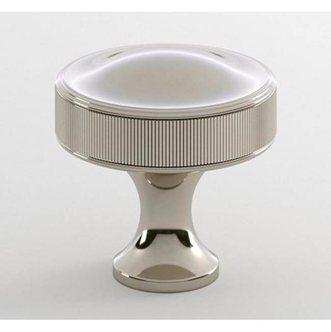 Water Street Brass - Hudson 1-1/4'' Coin Knob - Weathered Bronze - Weathered Bronze