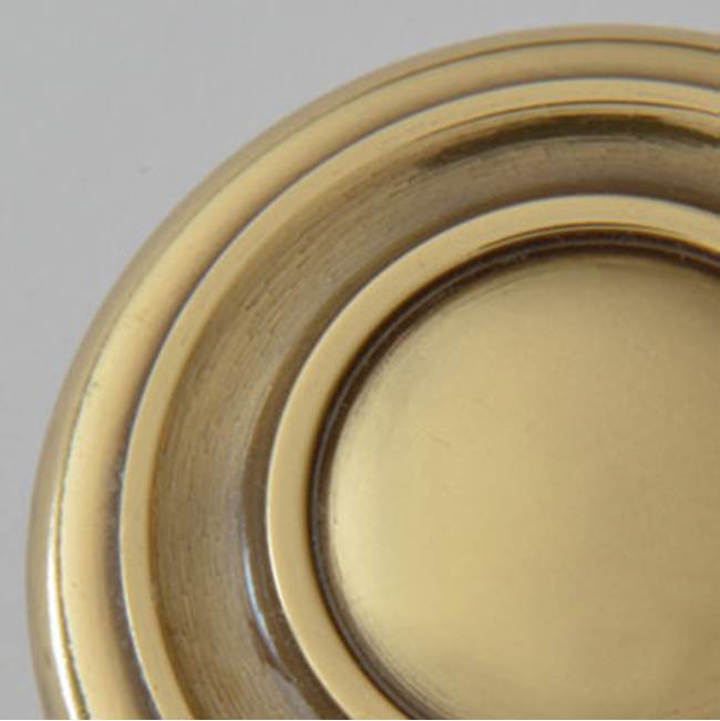 Decorative 1-1/2'' Rope Round Knob - Antique Brass