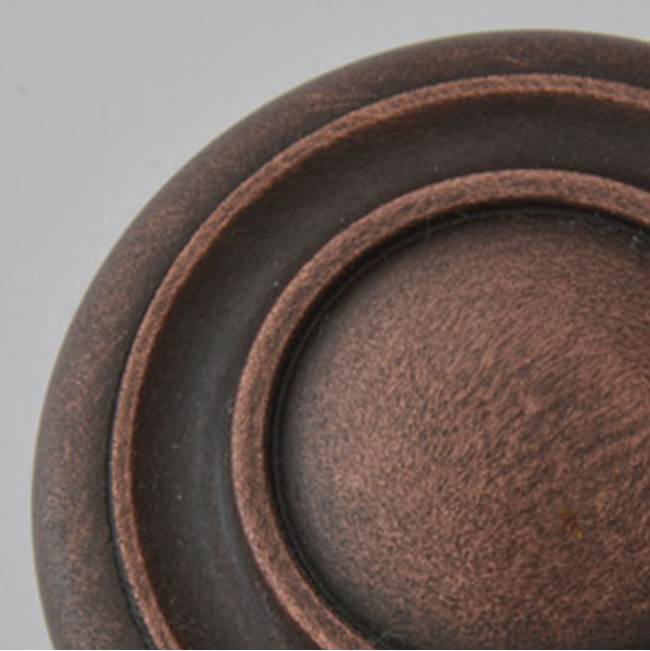Decorative 1-1/2'' Rope Round Knob - Antique Brass