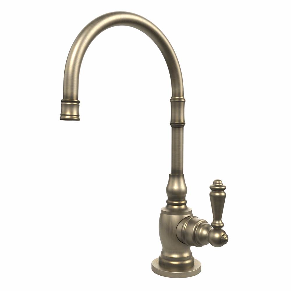 Waterstone - Waterstone Pembroke Cold Only Filtration Faucet - Lever Handle - Matte Antique Brass