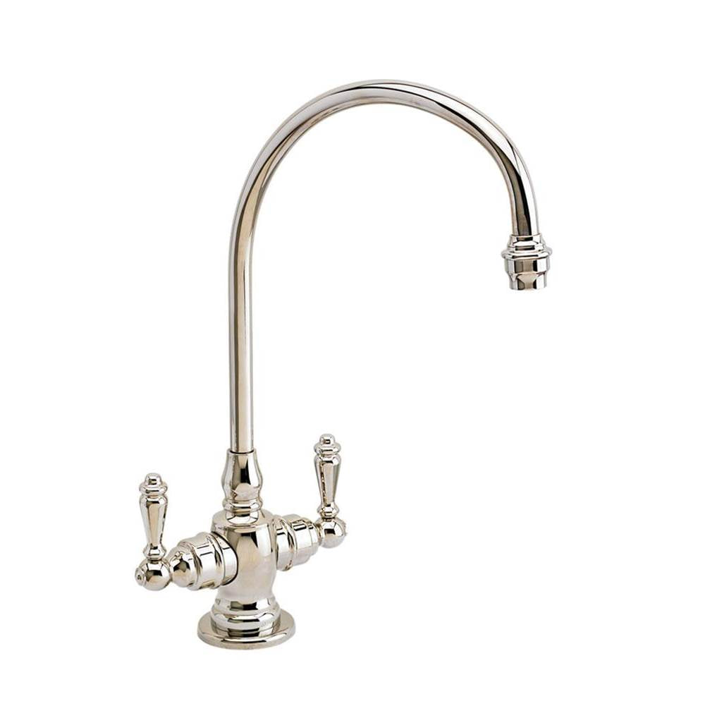 Waterstone - Waterstone Hampton Bar Faucet - Lever Handles - Unlacquered Polished Brass